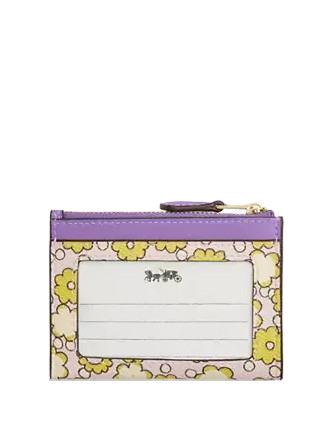 Coach Mini Skinny Id Case With Floral Print - Image 2