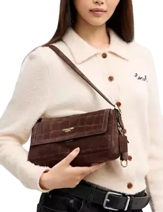 Coach Etta Small Flap Shoulder Bag - Image 3