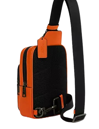 Coach Racer Sling Pack In Colorblock Signature Canvas - Image 3