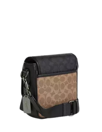 Coach Lucas Crossbody Bag In Blocked Signature Canvas - Image 3