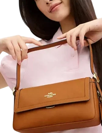 Coach Etta Small Flap Shoulder Bag - Image 3