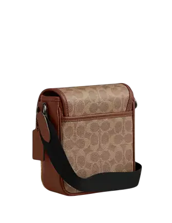Coach Lucas Crossbody Bag In Signature Canvas - Image 3