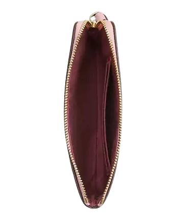 Coach Corner Zip Wristlet In Signature Canvas - Image 3