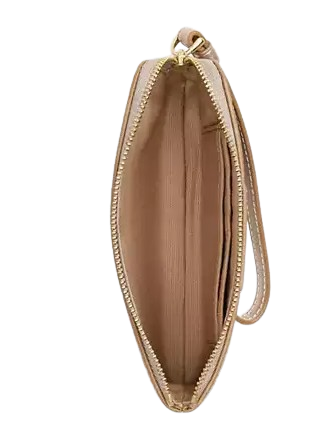 Coach Corner Zip Wristlet In Signature Canvas - Image 2