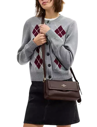 Coach Etta Small Flap Shoulder Bag - Image 4