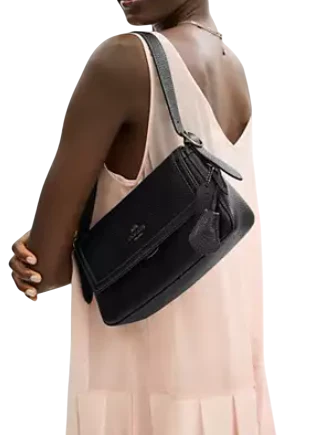 Coach Etta Small Flap Shoulder Bag - Image 3
