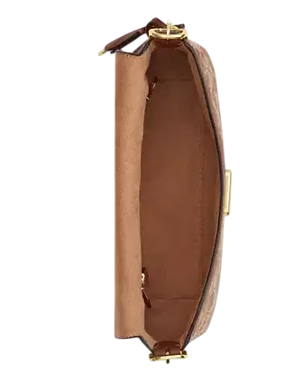 Coach Etta Small Flap Shoulder Bag In Signature Chenille - Image 2