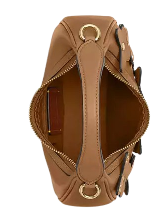 Coach Carmen Mini Crossbody Bag With Butterfly Applique - Image 4