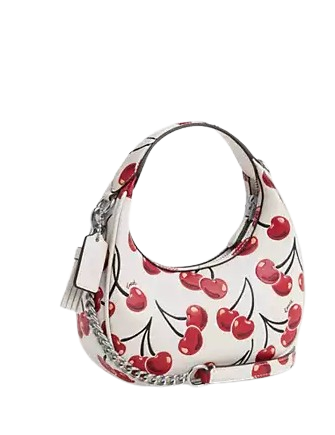 Coach Carmen Mini Crossbody Bag With Cherry Print - Image 3