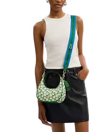 Coach Carmen Mini Crossbody Bag With Floral Print - Image 4