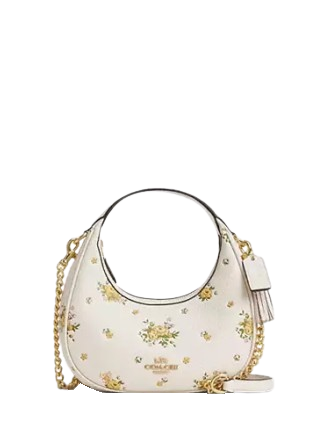 Coach Carmen Mini Crossbody Bag With Floral Print