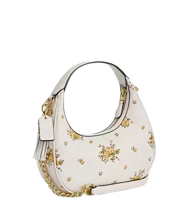 Coach Carmen Mini Crossbody Bag With Floral Print - Image 3