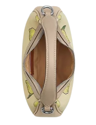 Coach Carmen Mini Crossbody Bag With Lemon Print - Image 4