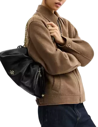 Coach Faye Large Shoulder Bag With Quilting - Image 3