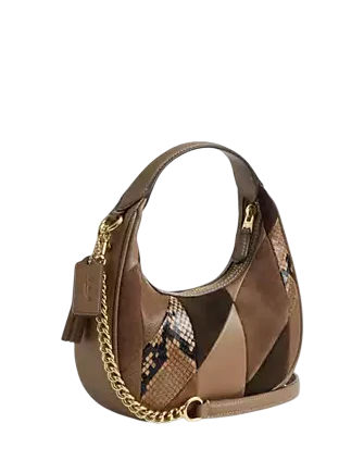 Coach Carmen Mini Crossbody Bag With Patchwork - Image 3