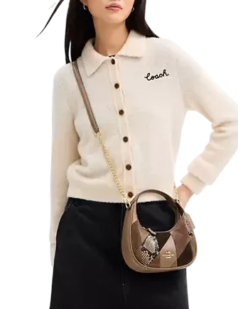 Coach Carmen Mini Crossbody Bag With Patchwork - Image 4
