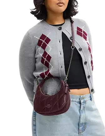 Coach Carmen Mini Crossbody Bag With Quilting - Image 4