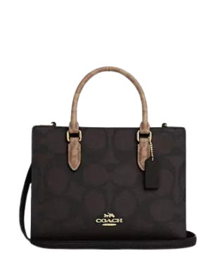 Coach Maggie Small Tote Bag In Signature Canvas