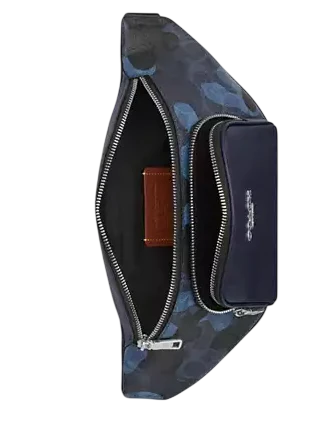 Coach Racer Small Belt Bag In Signature Camo Print - Image 2