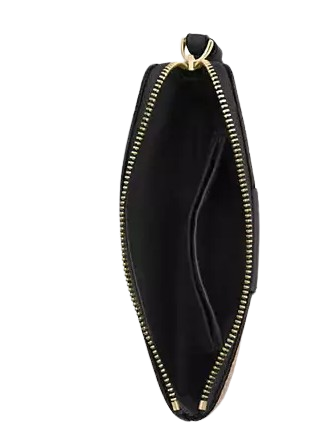 Coach Corner Zip Wristlet In Signature Canvas With Stripe - Image 3