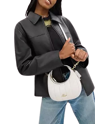 Coach Carmen Mini Crossbody Bag With Quilting - Image 2