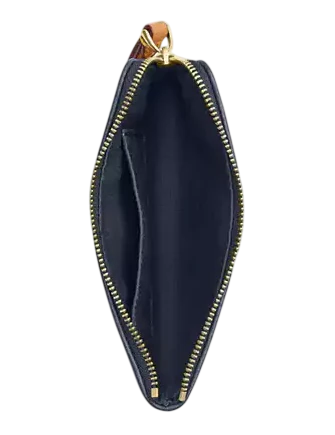 Coach Corner Zip Wristlet In Signature Denim - Image 3