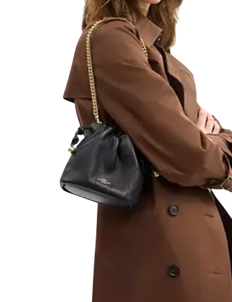 Coach Faye Mini Drawstring Bag With Quilting - Image 3