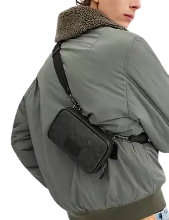 Coach Carrier Phone Crossbody In Signature Canvas - Image 2