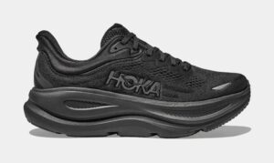 Bondi 9 Mens Running Shoes (Black/Black)