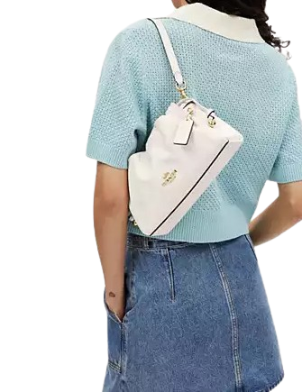 Coach Faye Shoulder Bag With Ruching - Image 3