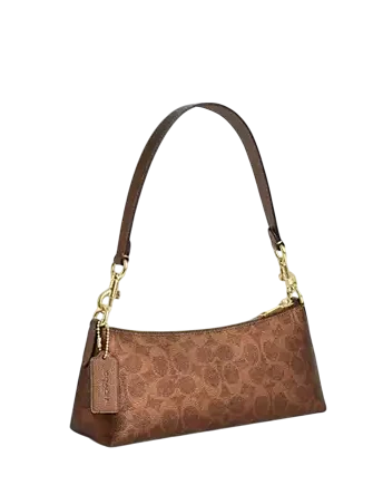 Coach Charlotte Shoulder Bag In Signature Canvas - Image 3