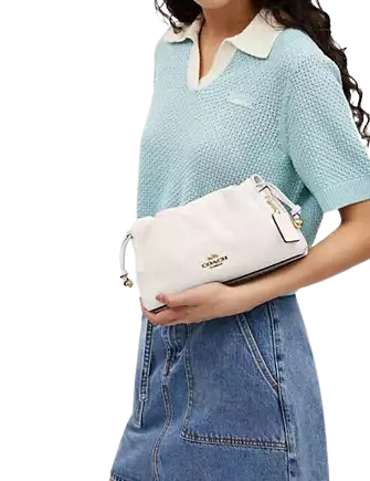 Coach Faye Shoulder Bag With Ruching - Image 4
