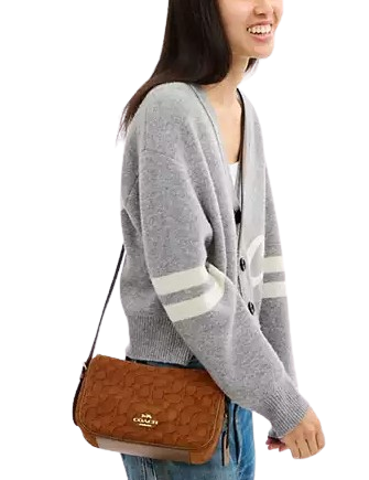 Coach Kailey Shoulder Bag In Signature Suede - Image 4