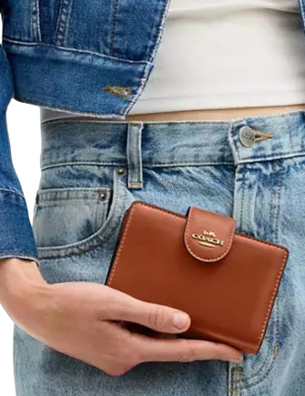 Coach Medium Corner Zip Wallet - Image 4