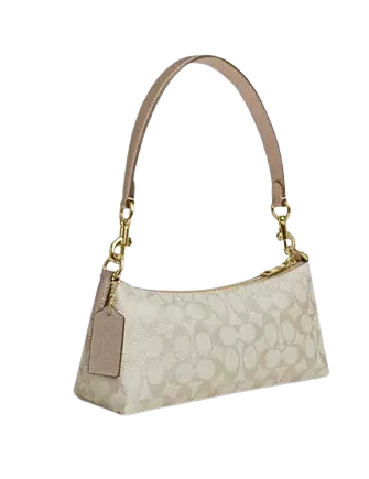 Coach Charlotte Shoulder Bag In Signature Canvas - Image 3