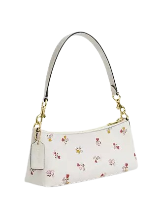 Coach Charlotte Shoulder Bag With Heart Print - Image 3
