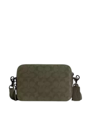 Coach Charter Crossbody Bag 19 In Signature Canvas Jacquard