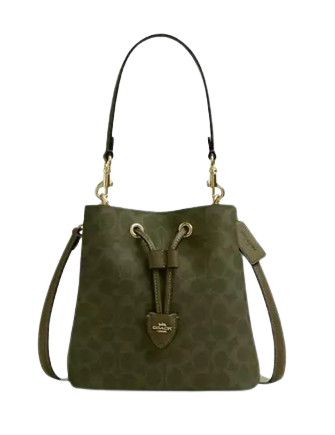 Coach Rowan Bucket Bag In Signature Canvas