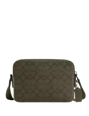 Coach Charter Crossbody Bag 24 In Signature Canvas Jacquard