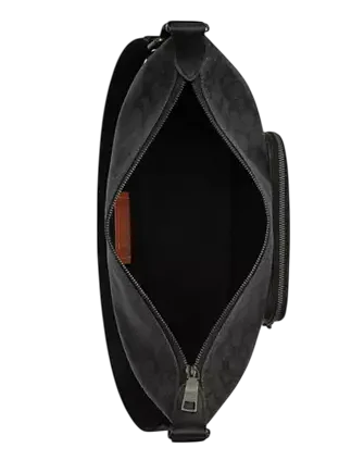 Coach Finn Crossbody Bag With Pockets In Signature Canvas - Image 2
