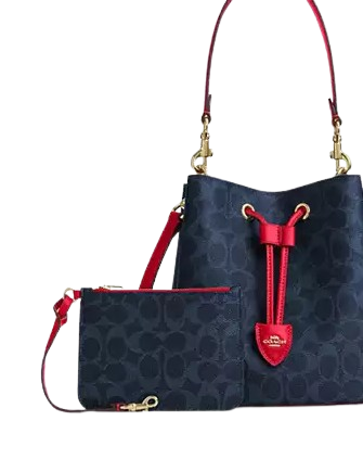 Coach Rowan Bucket Bag In Signature Canvas - Image 3