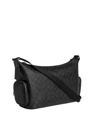 Coach Finn Crossbody Bag With Pockets In Signature Canvas - Image 3