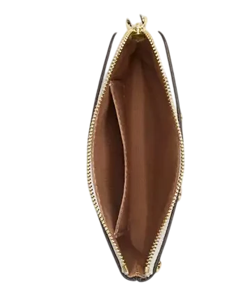 Coach Corner Zip Wristlet With Heart Rivets - Image 3