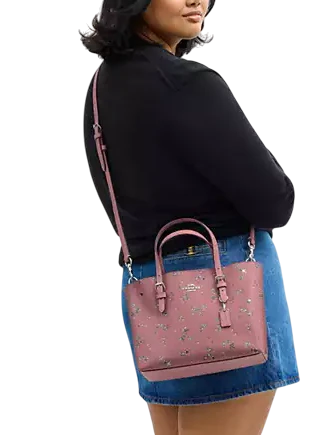 Coach Mollie Tote Bag 25 With Star Print - Image 4