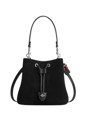 Coach Rowan Bucket Bag With Cherry Charm