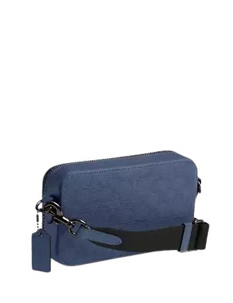 Coach Charter Slim Crossbody Bag In Signature Canvas Jacquard - Image 2