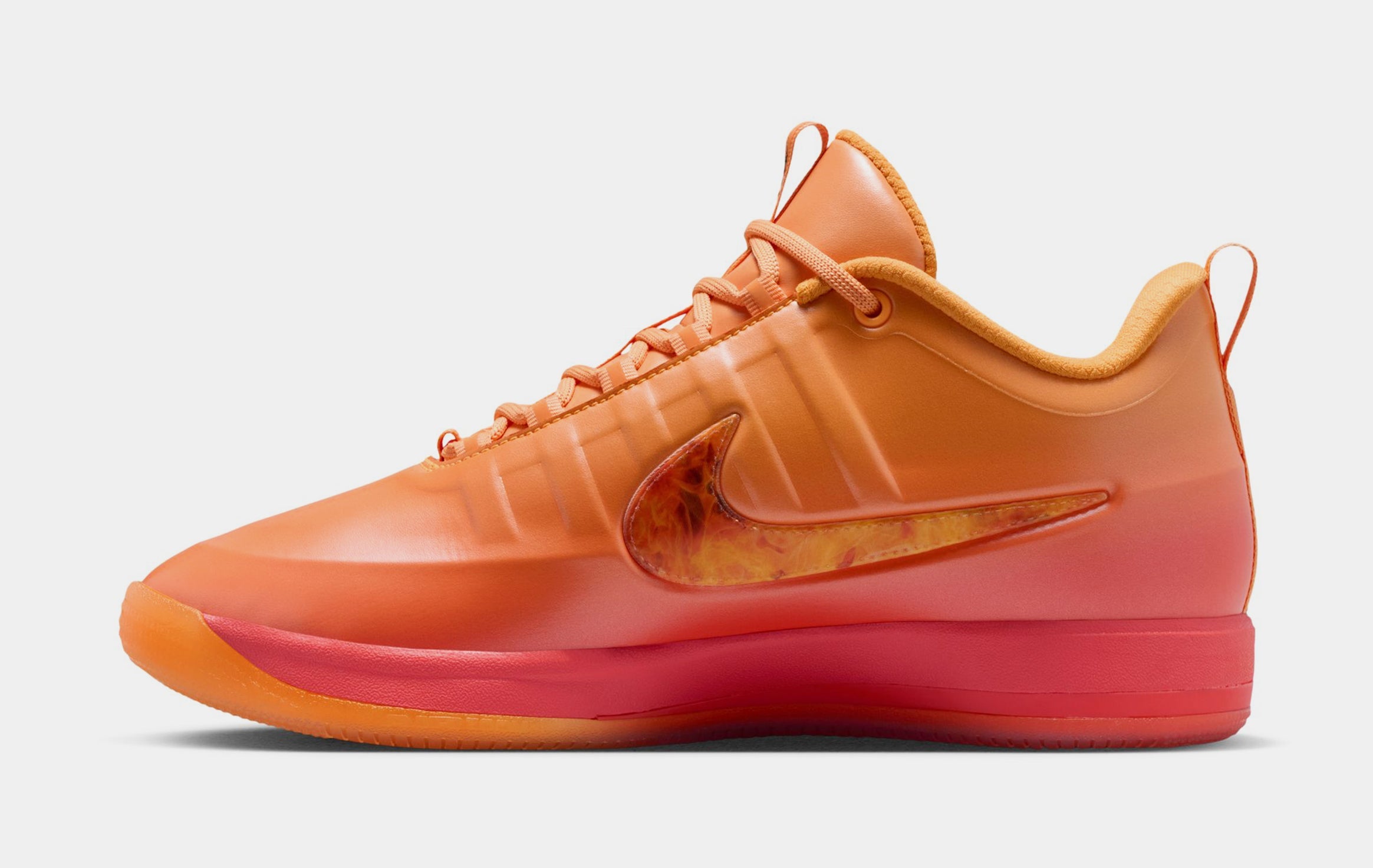 Book 2 The Phoenix Mens Basketball Shoes (Sundial/Medium Ash/Black/Safety Orange/Clay Orange) - Image 3