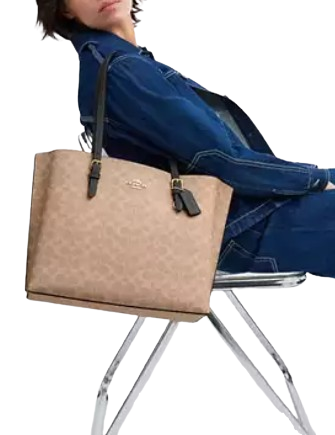 Coach Mollie Tote Bag In Signature Canvas - Image 2