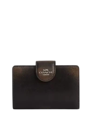 Coach Medium Corner Zip Wallet In Loved Leather