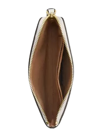 Coach Corner Zip Wristlet With Shell Print - Image 3